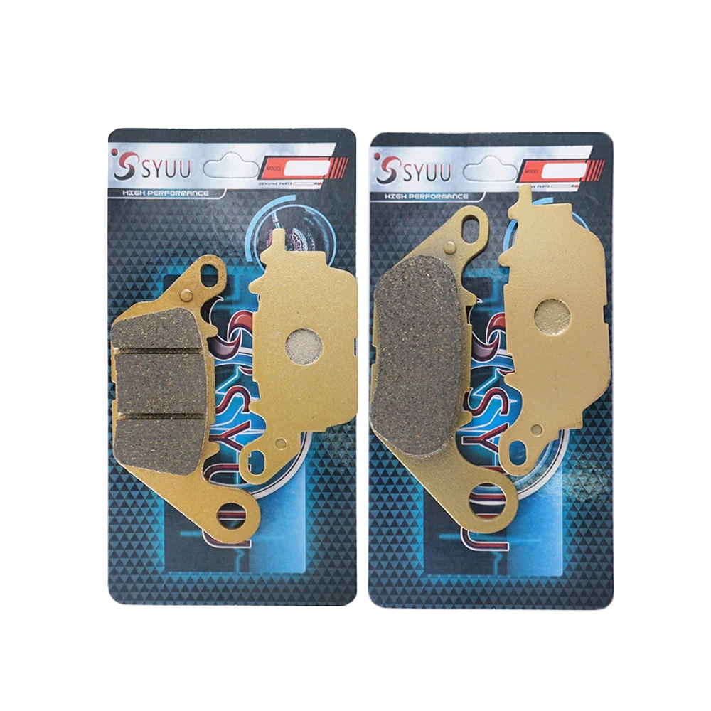 Copper Semi-metal Motorcycle Front Rear Brake Pads for Yamaha GPD125 N-Max 125 Nmax 125 GPD155 N-Max 155 Nmax 155 2015-2020