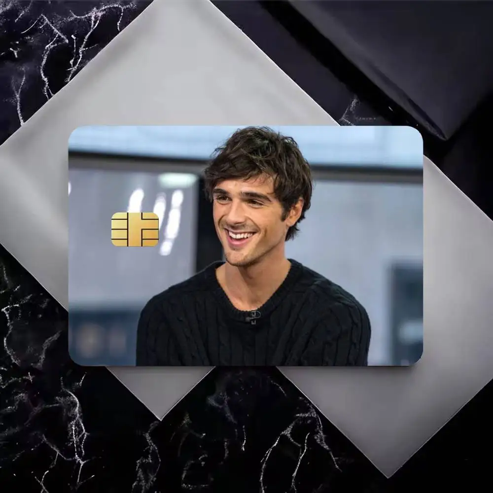 Jacob Elordi  High‑Res Game Chip Decals Credit Card Mini Waterproof Vinyl Ornament Useful Gift