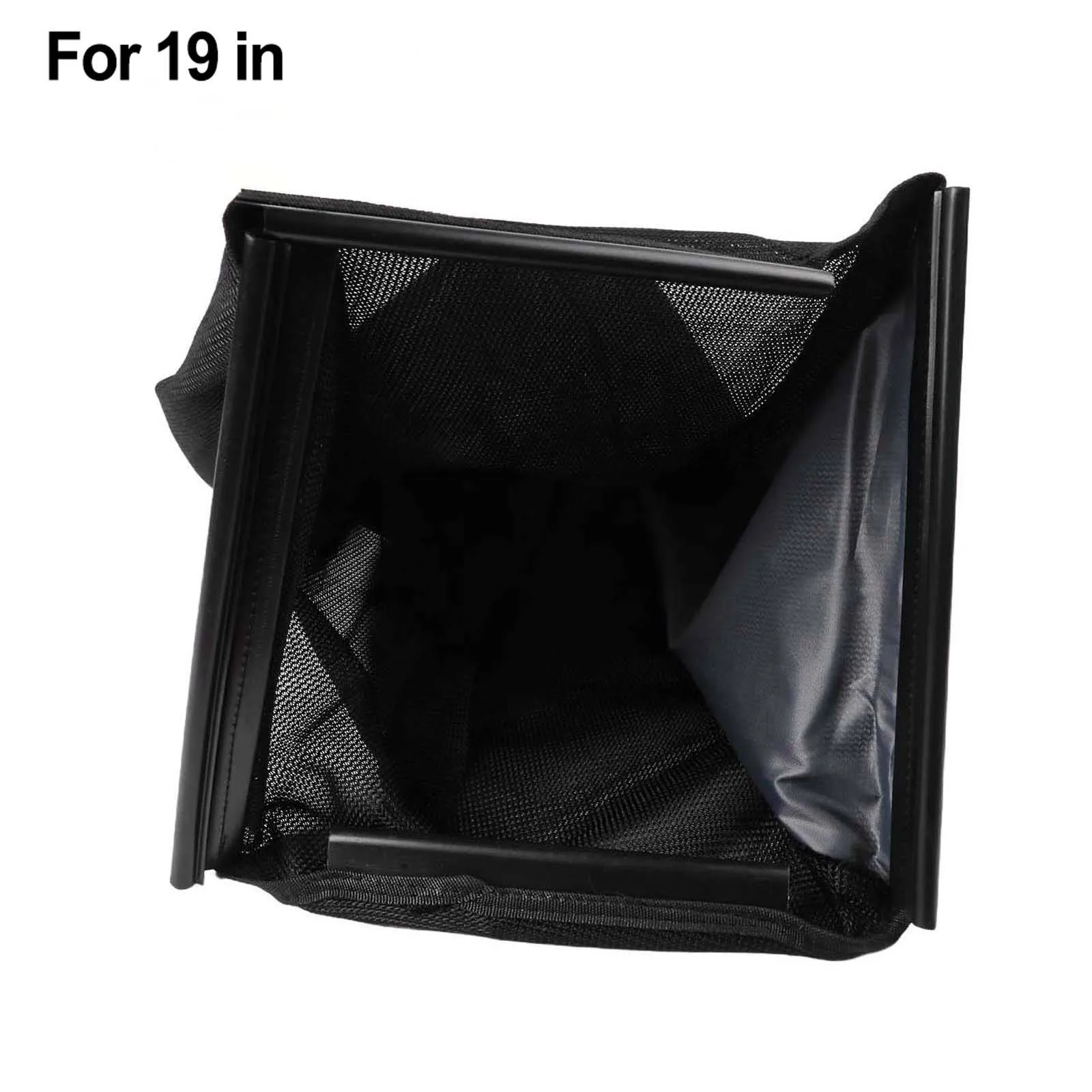 Colección de recorte de césped para 19 pulgadas, 35*24*65cm L, W, H, bolsa receptora para cortacésped que soporta varias condiciones climáticas