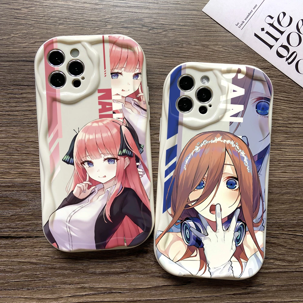 Quintessential Quintuplets Phone Case for Xiaomi Mi 14 12 11 Lite Poco C61 X6 X5 X4 X3 NFC M6 M3 F6 F5 F4 Pro 4G 5G Soft Cover