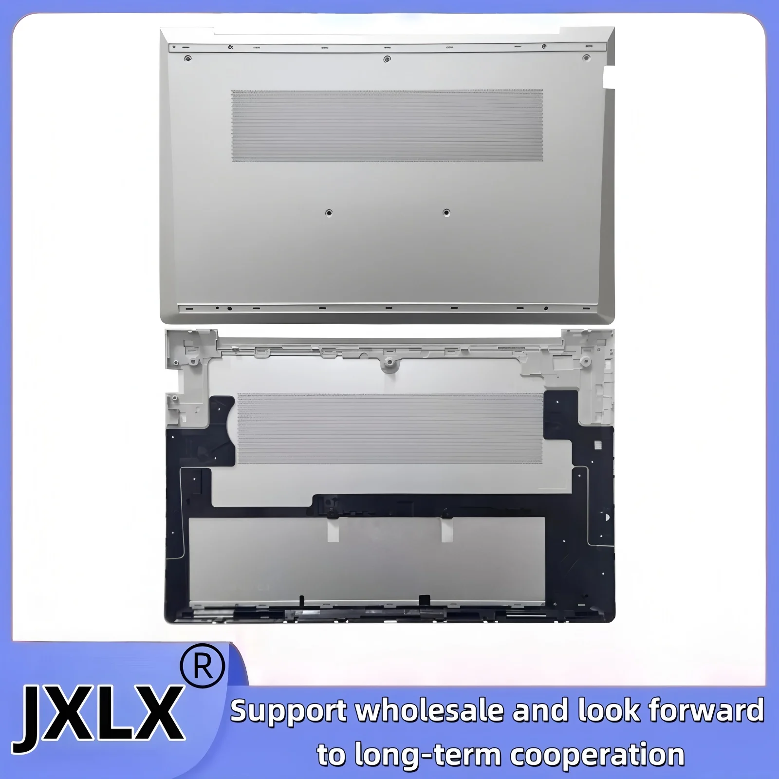 เจเอ็กซ์แอลเอ็กซ์ ®    ฝาหลังจอ LCD สำหรับแล็ปท็อป HP Probook 450 455 G8 G9 รุ่น HSN-Q31C-5 / ฝาครอบที่วางมือ / ฝาครอบฐานด้านล่าง