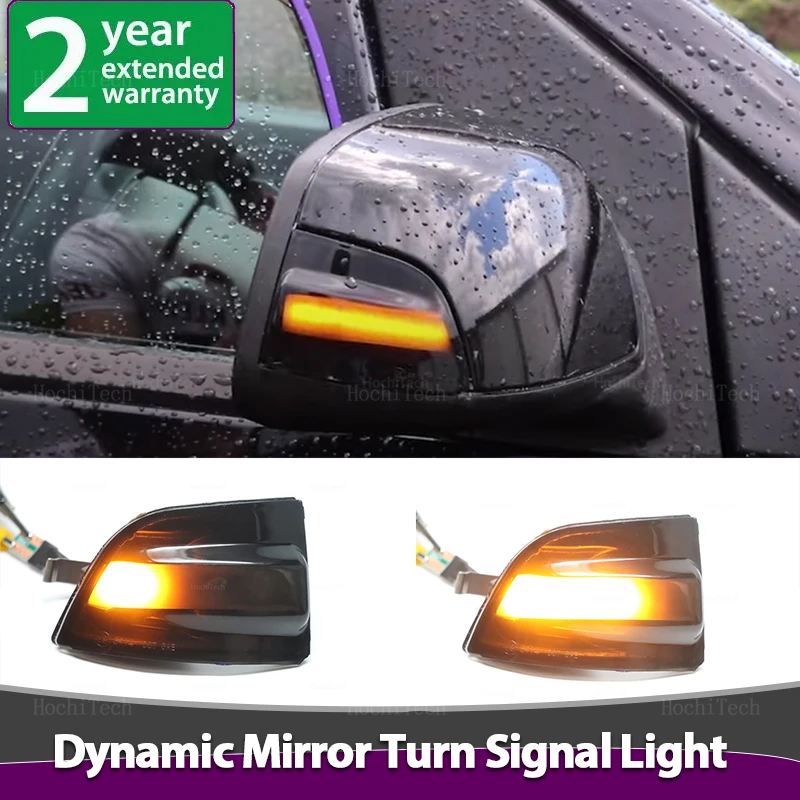 

Dynamic Black LED Turn Signal Light Sequential Rearview Mirror Light For Ford Focus 2 MK2 2004-2008 C-MAX