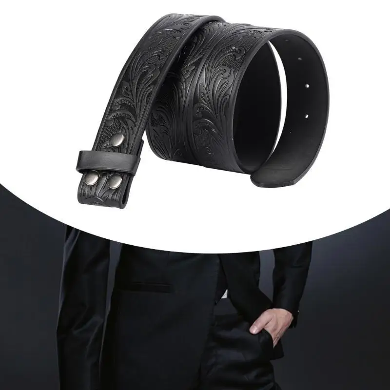 

A52E Waist Belt Floral Pattern Punk Chain Costume Belt for Wrap Dress Waist Belt for Suit Skirt Jeans Jewelry