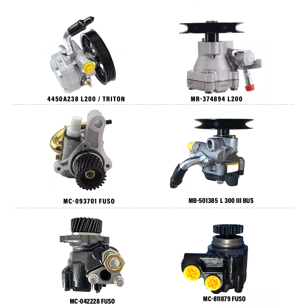 Bomba de direção hidráulica MN184075 para LANCER VII 4G13 (16V)