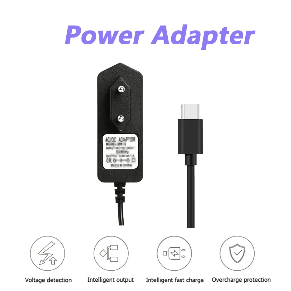 DC 6V 1A Universal AC / DC Adapter Power Supply TYPE-C USB Charger SMPS EU/US/UK/AU Plug