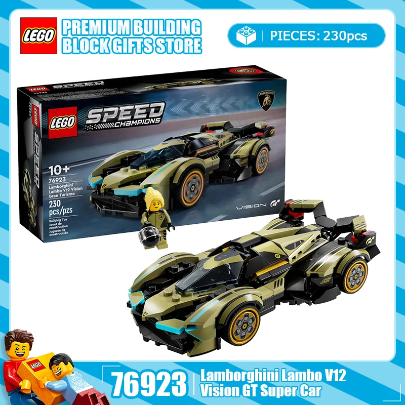 

Lego Building Blocks Speed Racing Series 76923 Lamborghini V12 GT Supercar Children's Building Blocks Toy Christmas Gift