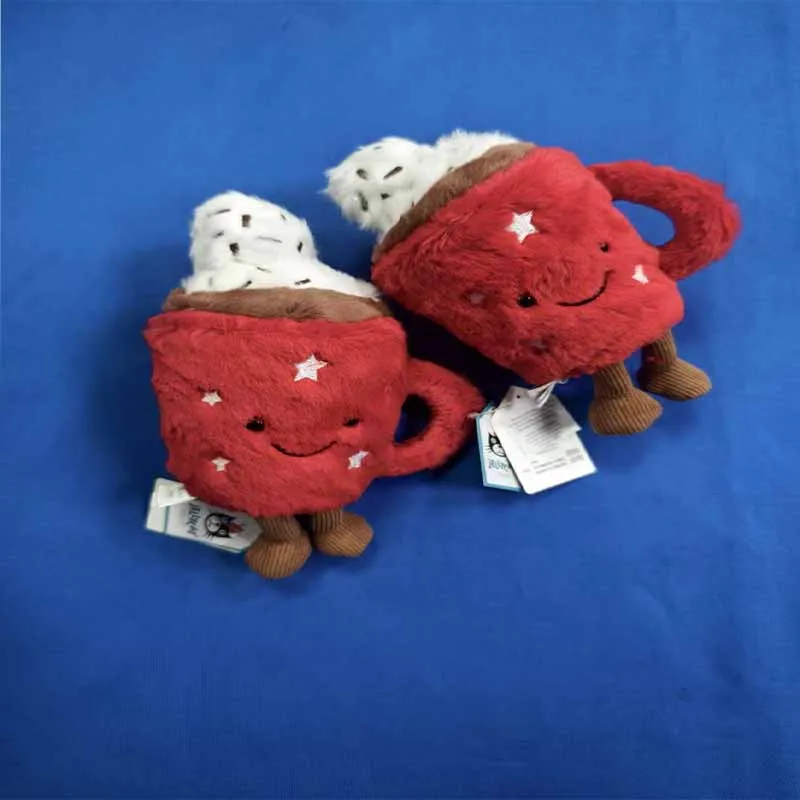 Cherry, red cup, red leaves, series, home and bedroom decoration, interactive pet toys, birthday gifts