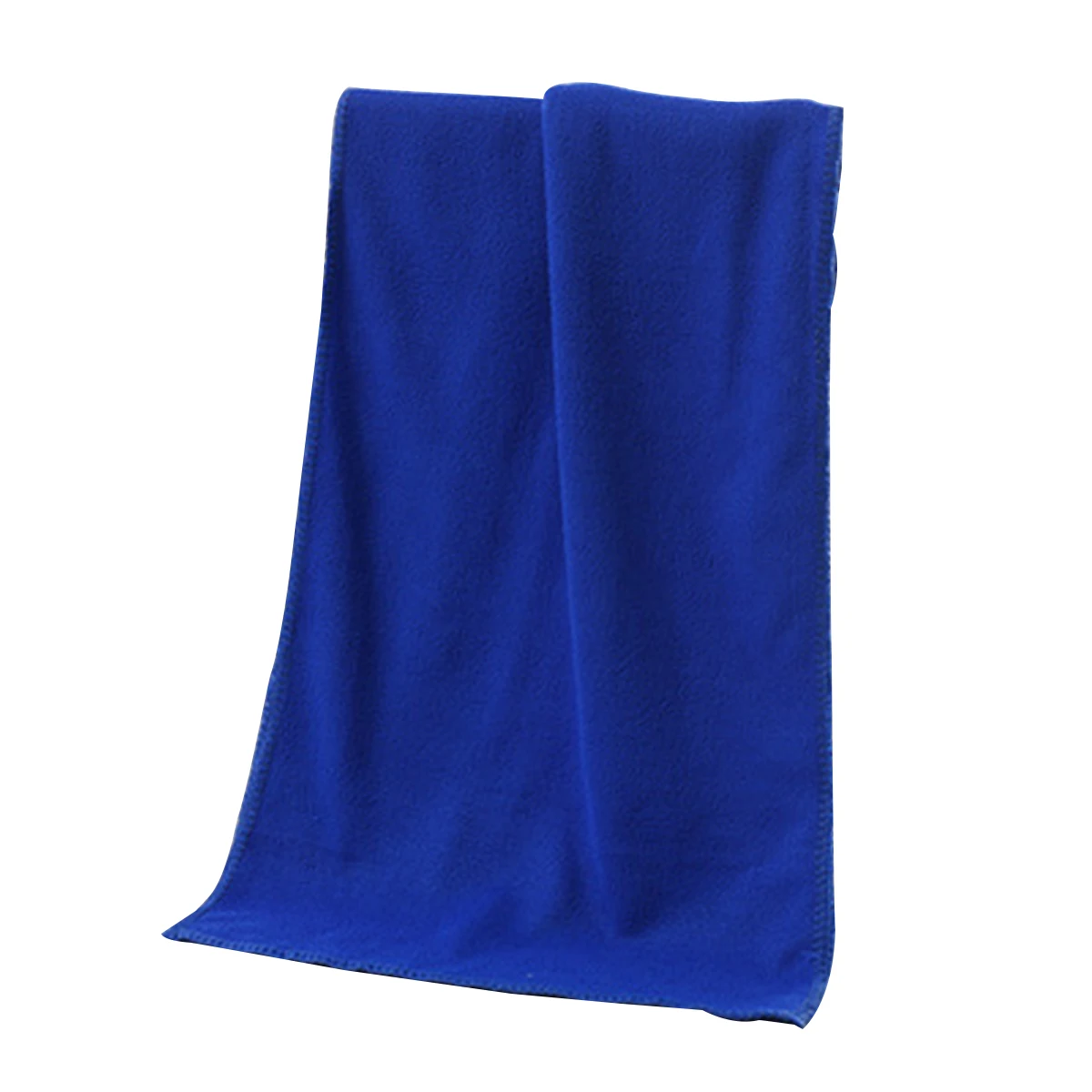 

Blue Microfiber Car 30x70cm Ultra Absorbent Durable Car Wash Drying Cloth Scratch Free Polishing Waxing