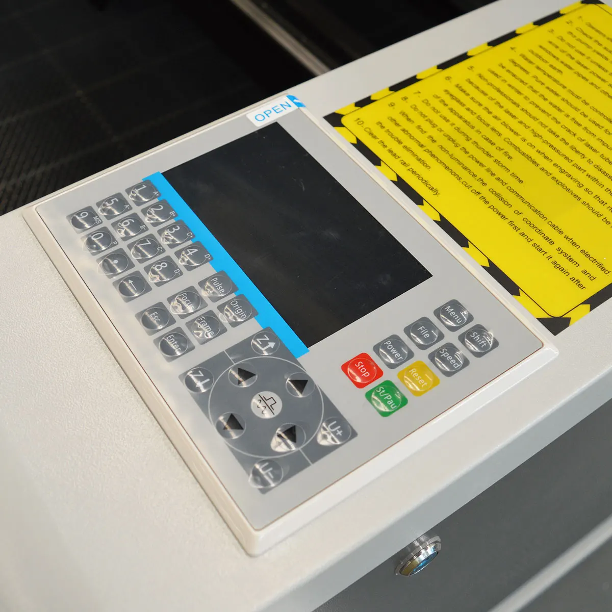 9060 100W Nieuwe Desktop CO2 Laserbewerkingsapparatuur voor Precieze Gravure en Snijden, Diepmarkering Machine voor Kleine Bedrijven