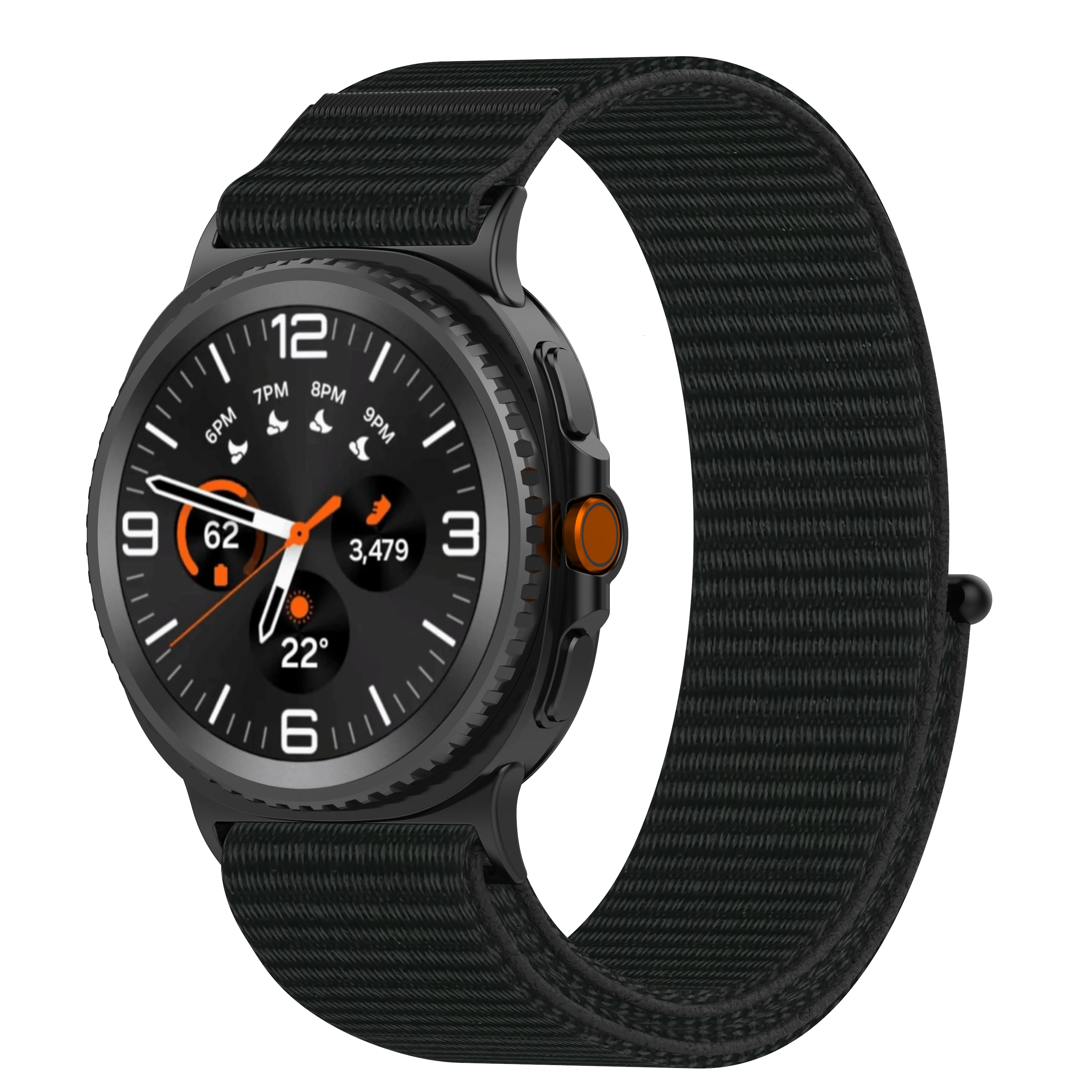 New Magic tape Nylon Strap For Samsung Galaxy Watch 8 40 44mm /8 Classic 46mm Sport Band for Galaxy 8 Ultra 2 47mm Bracelet band