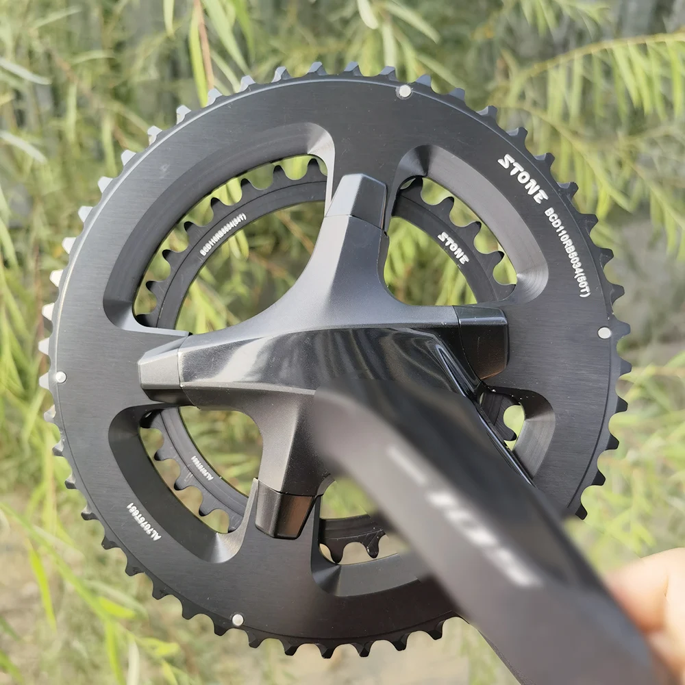 ストーン合金ダブルチェーンbcd,110mm,4ボルト,46t,32t,48t,33t,50t