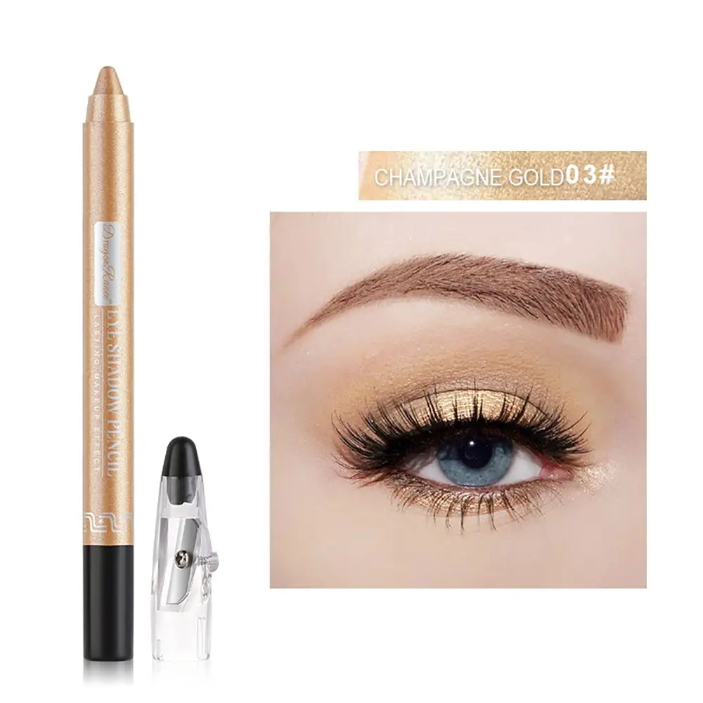 Shimmer Makeup Tools Glitter Pearl Silkworm Stick Eye Shadow Pen Eyeliner Eyeshadow Pencil