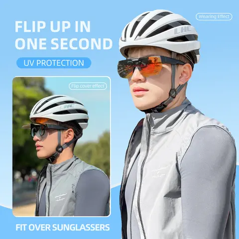 Vozapow Polariserade Cykelglasögon UV400 Skydd Över Solglasögon För Fiske Körning Vandringsglasögon Cykel Cykelglasögon 10 best sales CVS solglasögon över glasögon - №4