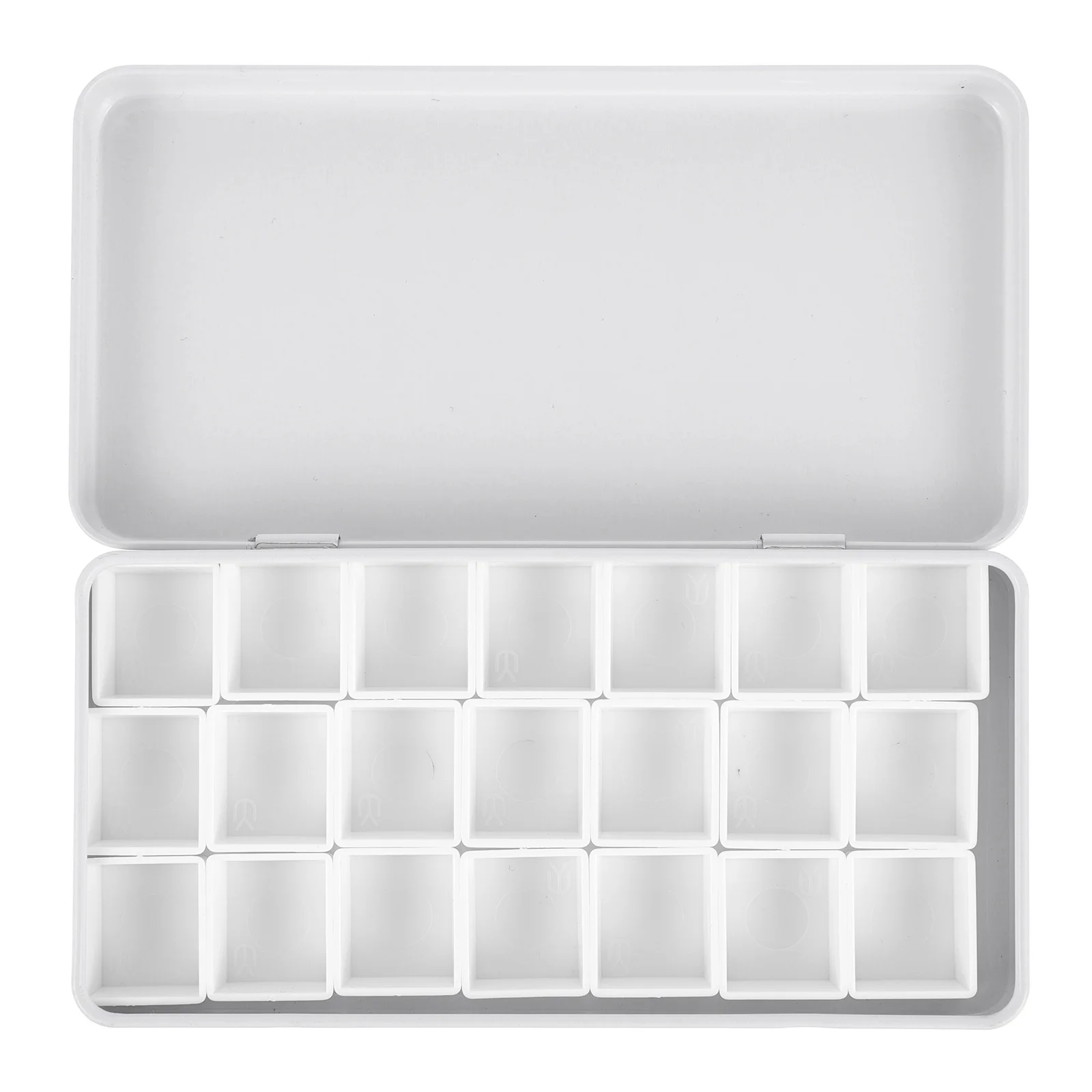 

1 set Premium Watercolor Paint Box Empty Metal Palette Cans Mini Portable Color Mixing Storage Tin Durable Small for Acrylic