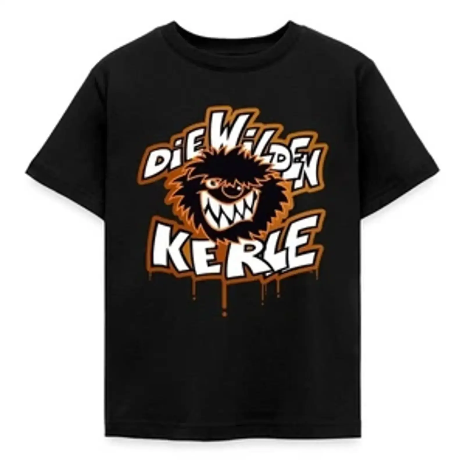 The Wild Bunch Logo Drop Graffiti Kids T Shirt vintage Washed Breathable streetwear graphic Versatile fashion designer clothes