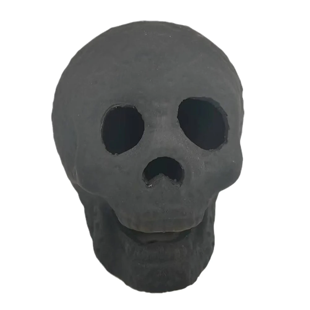 

Ceramic Skull Halloween Decoration Portable Lightweight Fake Skulls Creepy Skulls for Party Scared Halloween Skull