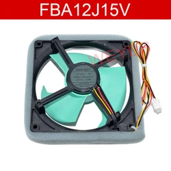 New For NMB-MAT FBA12J15V DC15V 0.28A 12.5CM Three Wires  Refrigerator Cooling Fan