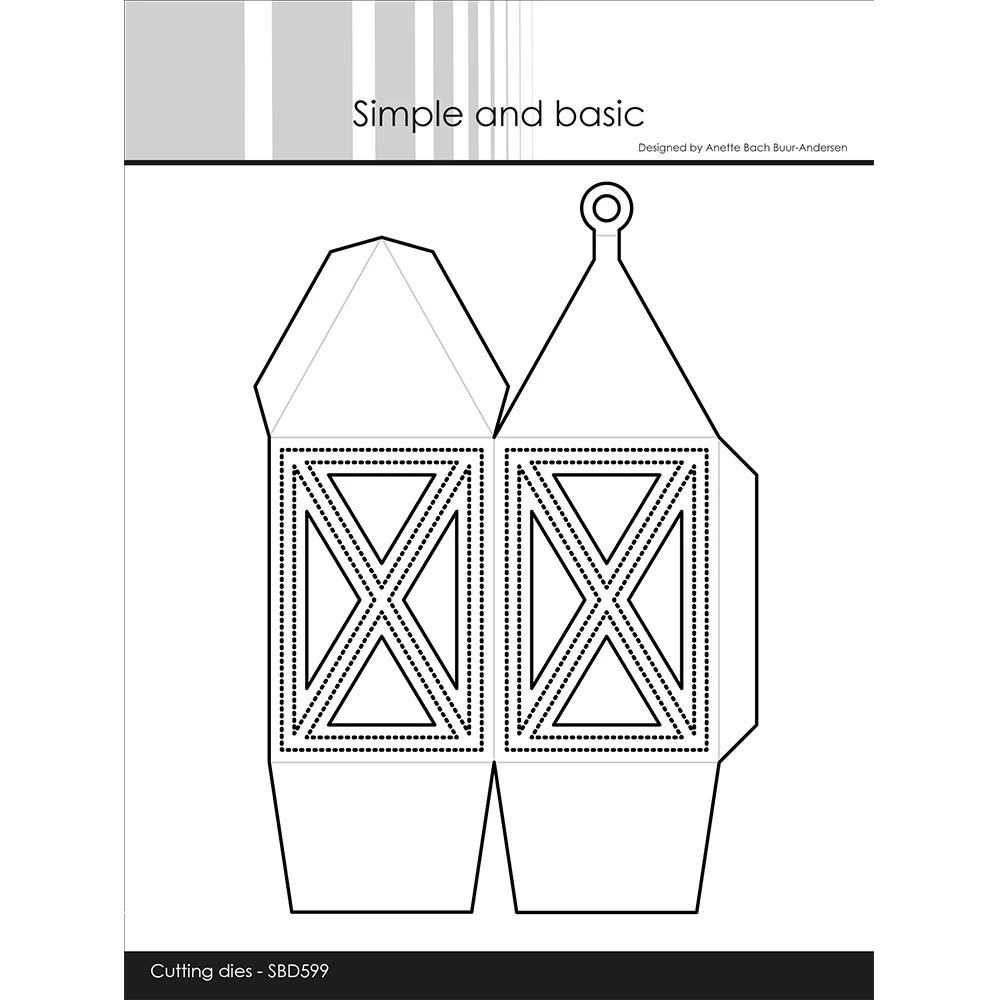 

2025 New Metal Cutting Dies Christmas Lantern – Big Dies Scrapbooking DIY Holiday Greeting Card Album Tags Embossing Stencils