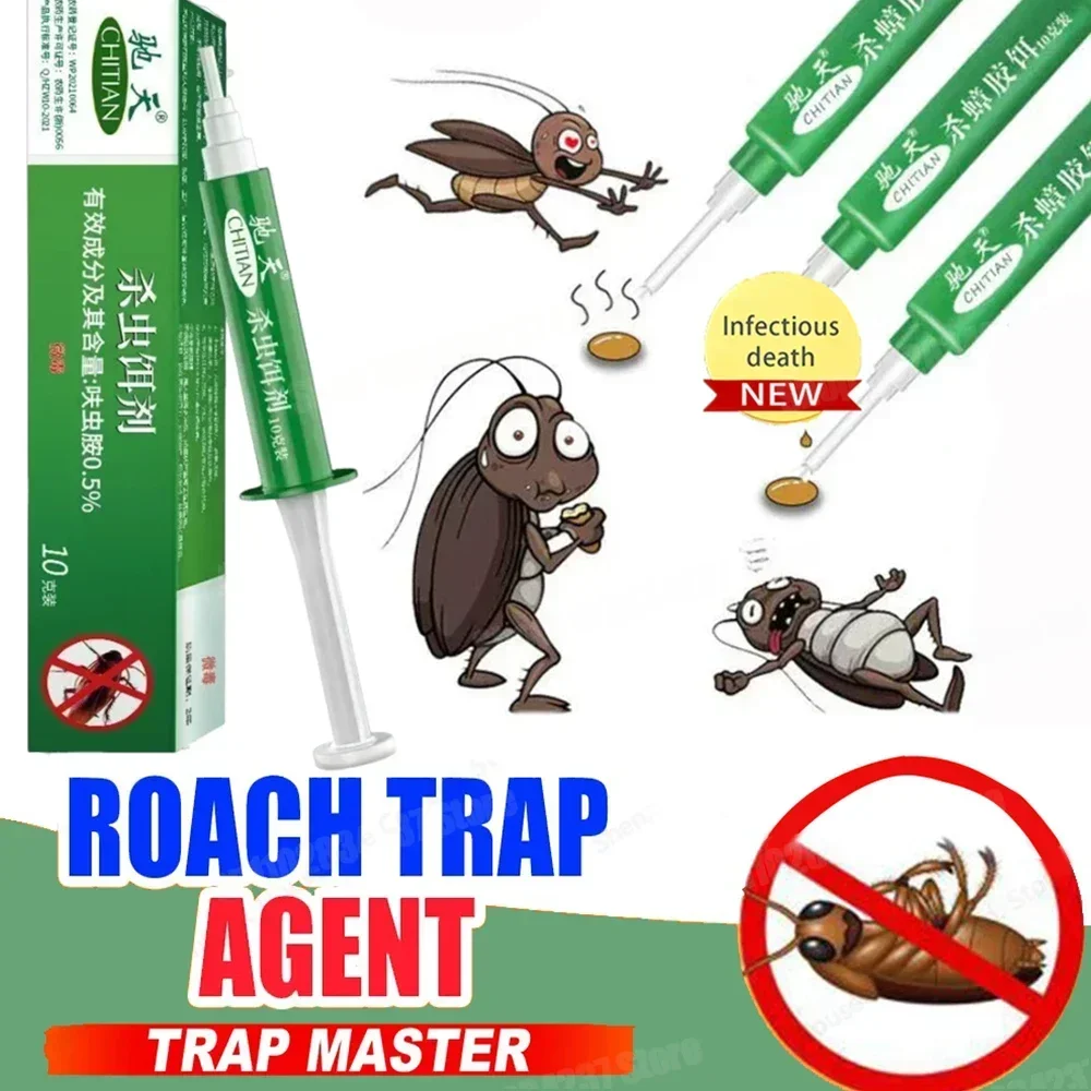 Appât pour tuer les cafards, seringue, médecine pour tuer les cafards, piège anti-moustiques