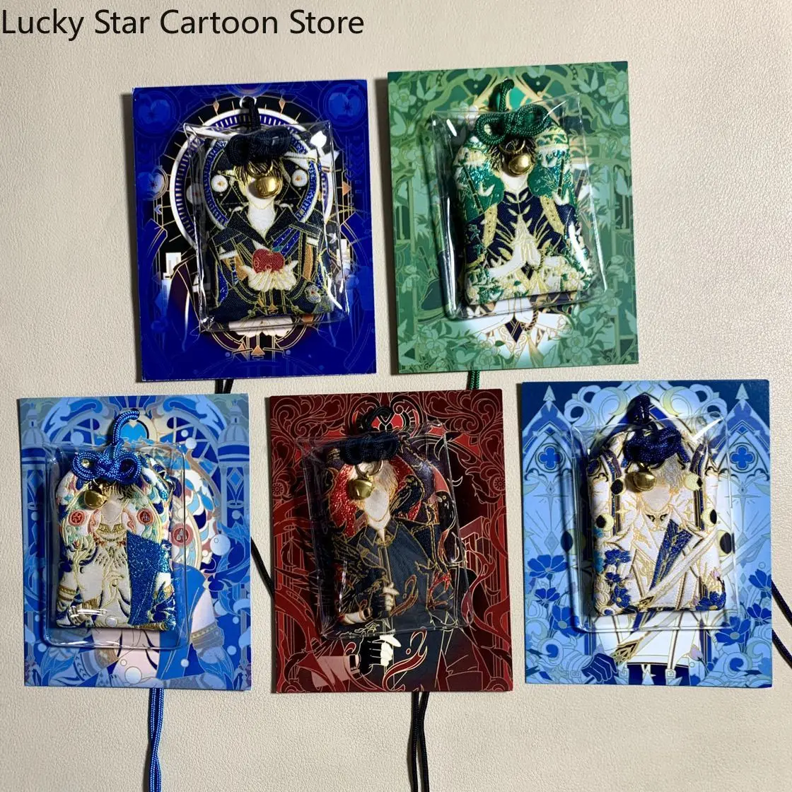 

Аниме Love and Deepspace Rafayel Xavier Sylus Caleb Zayne OMaMoRi Подвеска Амулет удачи Кимоно Молитесь Хэллоуин Игра Рождественские подарки