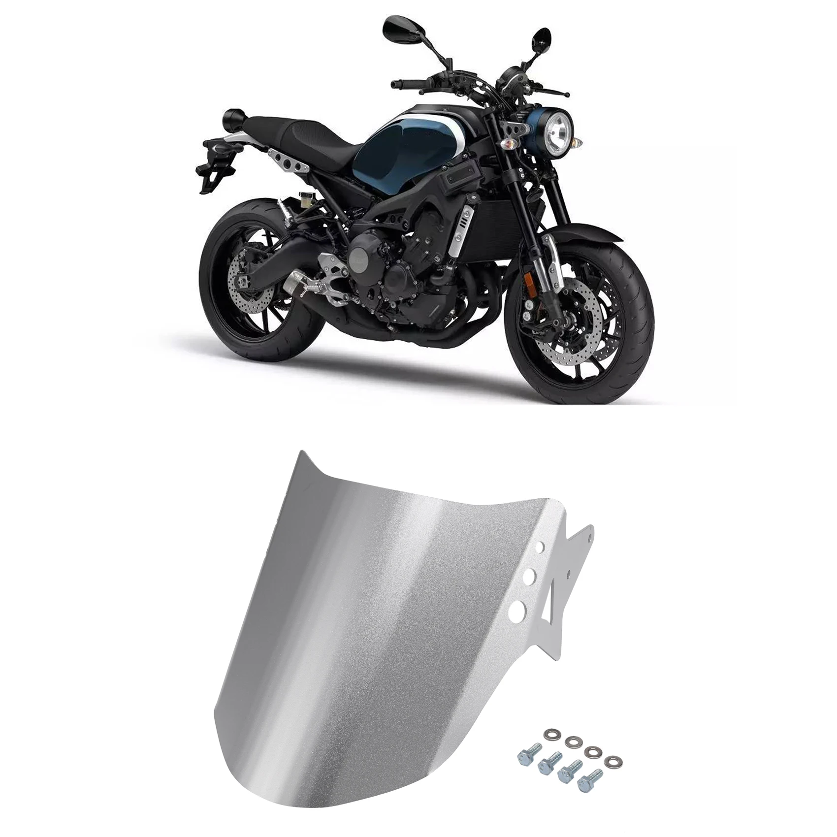 

Motorcycle Windshield Windscreen Cover Aluminum Alloy Wind Shield Deflector For XSR 900 XSR900 2015-2020