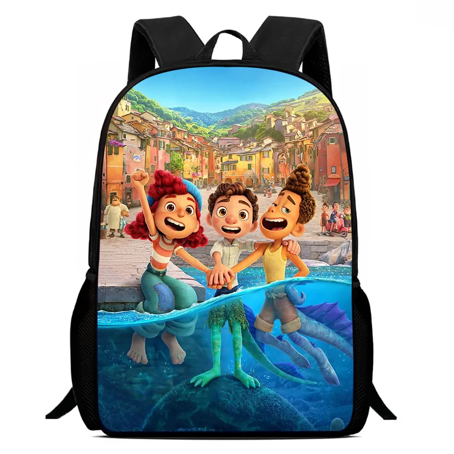 حقيبة ظهر مدرسية من موتشيلا، حقائب مدرسية كرتونية بيكسار لوكا للبنات والأولاد، حقائب أطفال متينة وخفيفة الوزن لرياض الأطفال