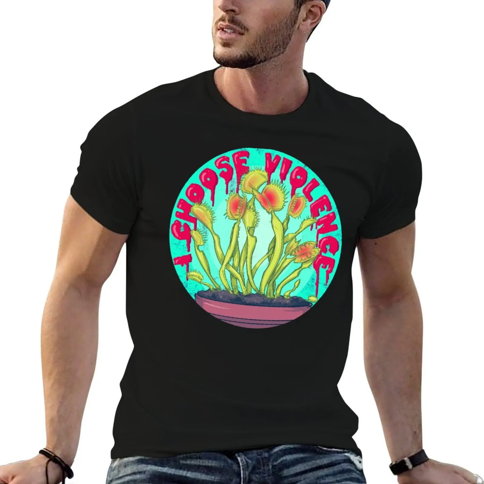 

Venus Fly Trap T-Shirt t shirts with prints anime t shirts for man T-Shirt
