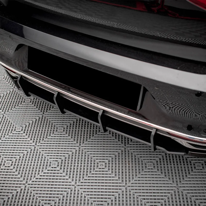 

Для Volkswagen VW Passat B8.5 2019-2022 задний бампер диффузор сплиттер губный черный автомобильный багажник выхлопной кронштейн спойлер пластина комплект кузова