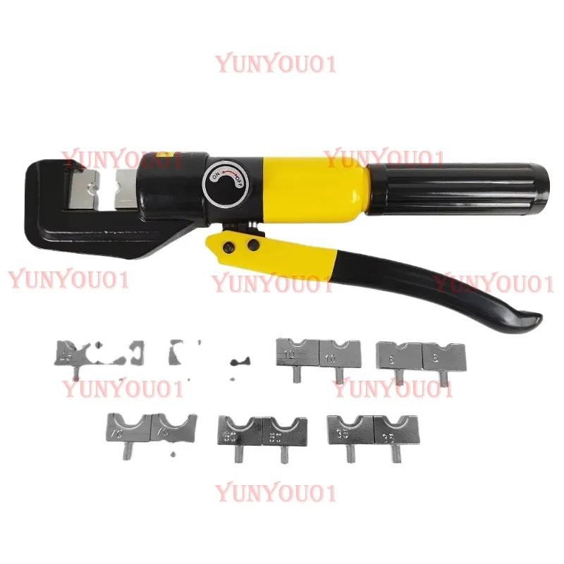 AAAAAA  YQK-70 Hand Operated Hydraulic Crimping Tool Range 12 AWG-2/0 AWG for Cable Lugs Hydraulic Crimping Crimper