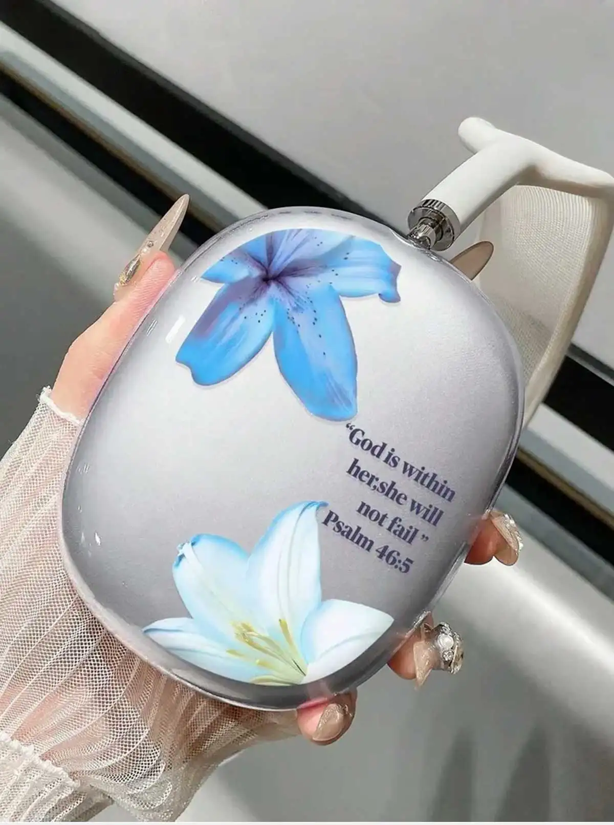 For AirPods Max Transparent Case Soft TPU Anti-Scratch Cover Sleeve Protective Cases For Apple AirPods Max Headphone Accessories