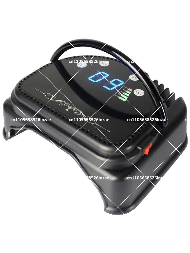 LED Rechargeable 64W Nail Dryer with Automatic Induction, Portable Curing Lamp for Gel Polish