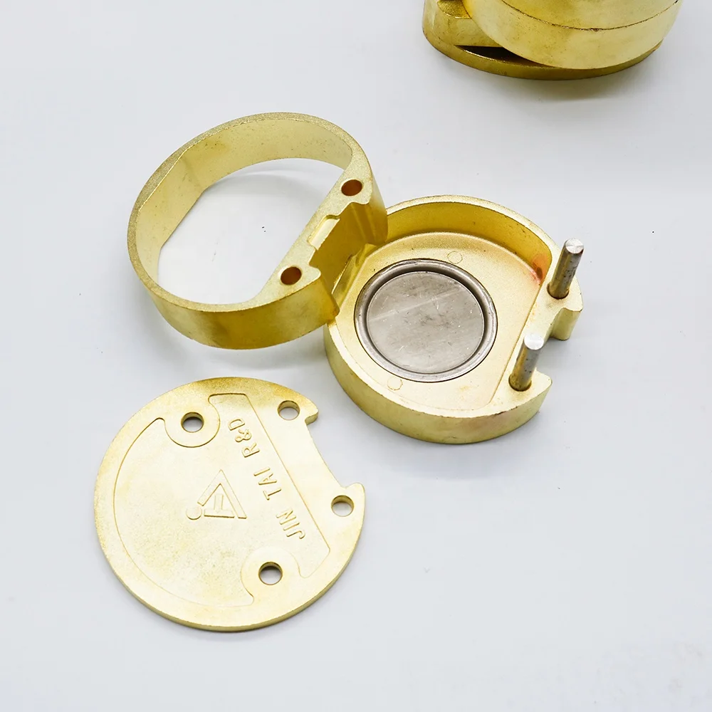 Dental Two-Layer Double Tank Bronze Handler Denture Flask Press Compress with Wrench and Handle