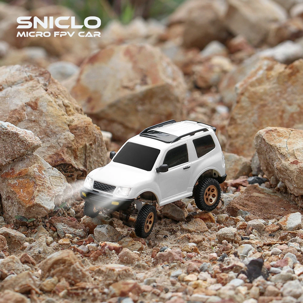 

Sniclo 1:64 3013 V65 Pajero Off-Road 4WD Micro RC Car Remote Control Car Table Desk Race Car Longrange 60mins without Controller