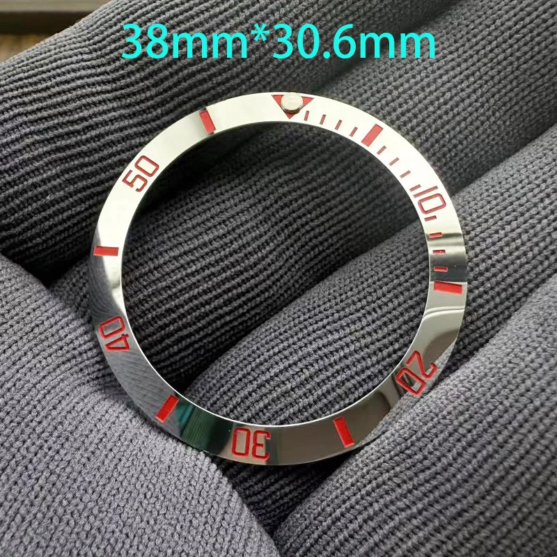 

38mmx30.6mm Ceramics Bezel Insert Fits SKX007 SKX009 SRPD SUB Watch Case NH35 NH36 Movement Watches Replace Bezel Ring