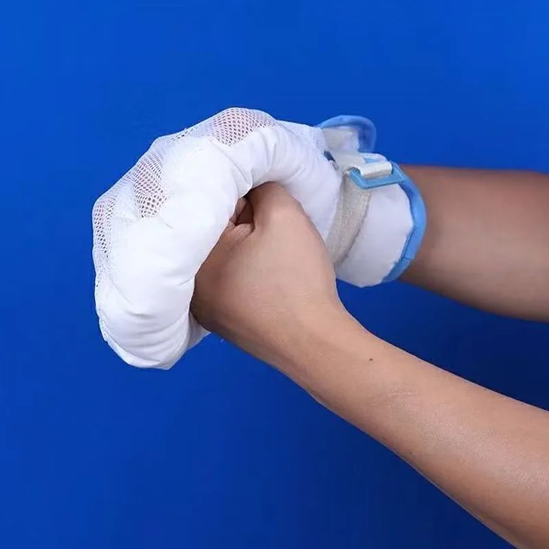 Restraints Gloves Easy to Clean Anti Scratch Soft Padded Gloves for Elderly Restraints Gloves Prevent Scratching Breathable