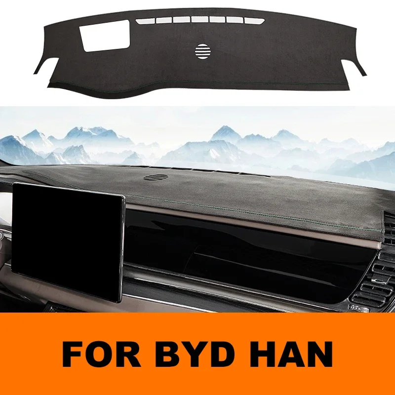 

For BYD HAN 2022 2023 Interior Accessories Car Dashboard Light-proof Mat Dash Non-slip Sun Shade Protetion Carpet Cover Pad