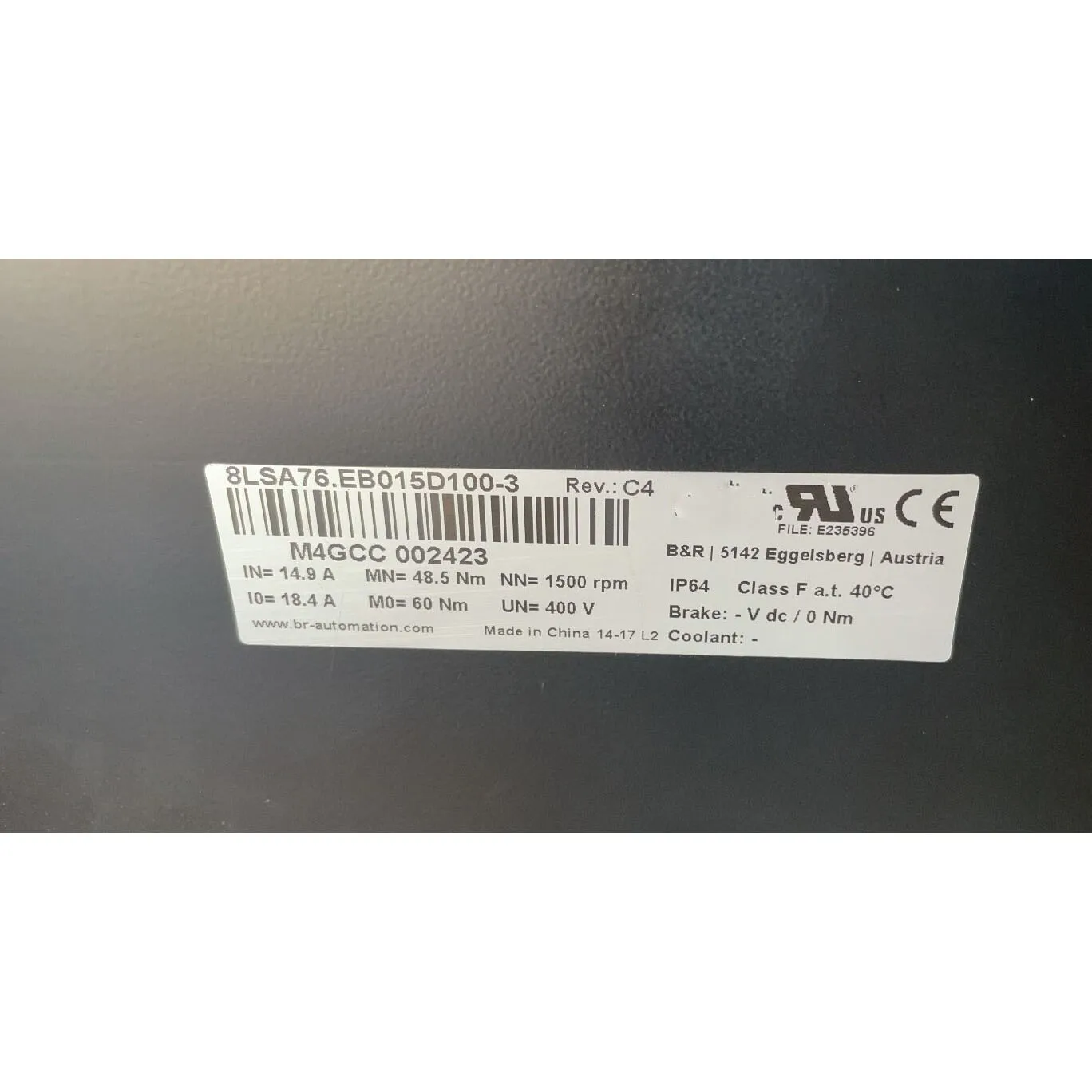 8LSA76.EB015D100-3 Motor servo Dengan garansi