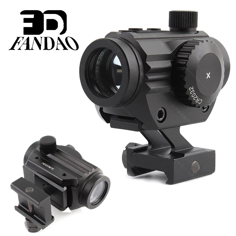 

Tactical 1x22mm Red/Green Dot Sight Rifle Scope, 3 MOA Sight Holographic Micro Scope with Mount Fit 20mmPicatinny Rail Mount