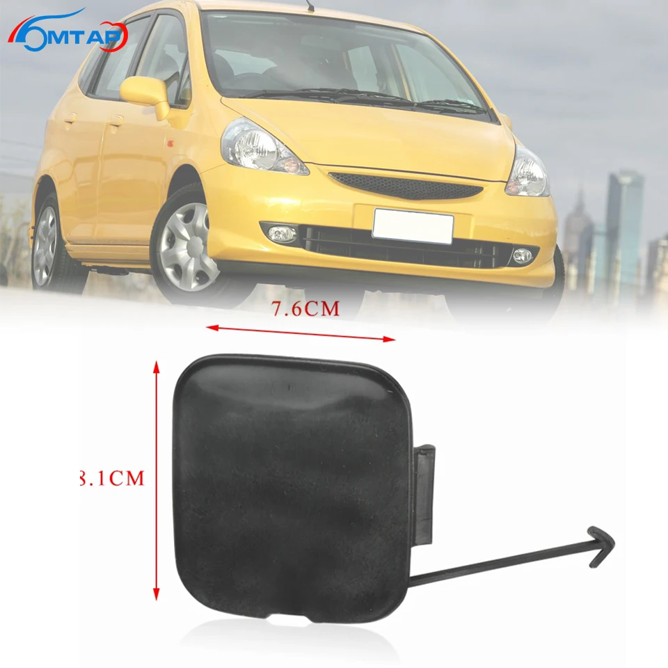 MTAP For HONDA FIT JAZZ GD1 GD3 2003 2004 2005 2006 2007 2008 Front Bumper Towing Hook Cover Hauling Eye Hole Cap 71104-SAA-900