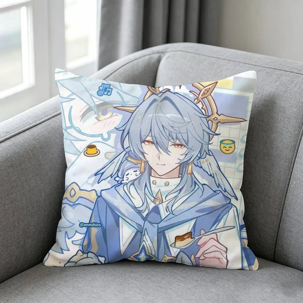 Game-e Honkai Star Rail Pillow cover gift High definition digital printing,Surprise  vivid pattern Household.