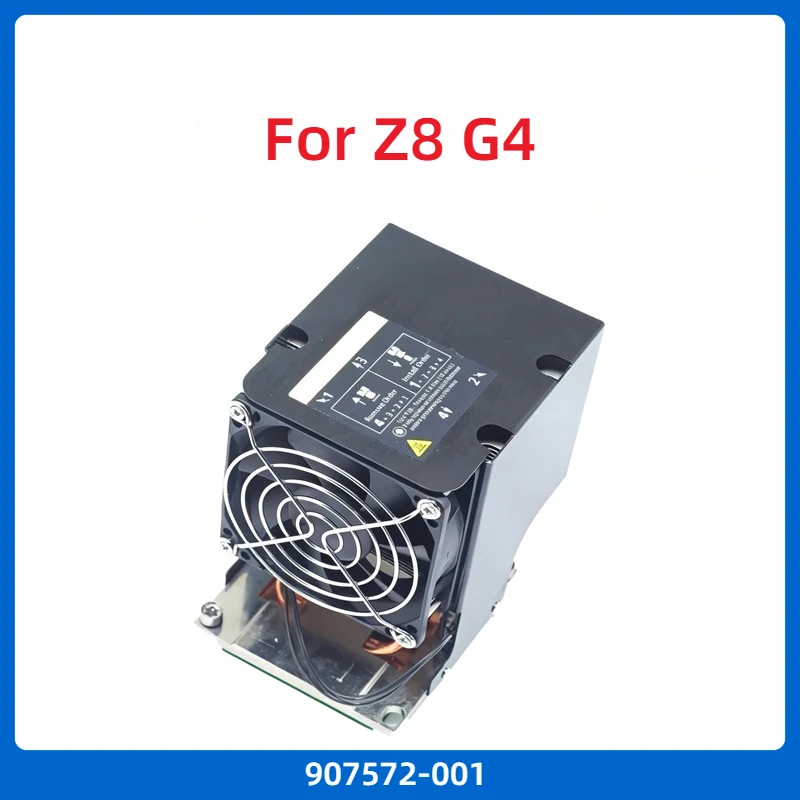 Original for Z8 G4 Workstation Second 2ND CPU2 Heatsink Z8G4 Radiator Heat Sink Fan No.2 Tray 907572-001 Position CPU Cooler