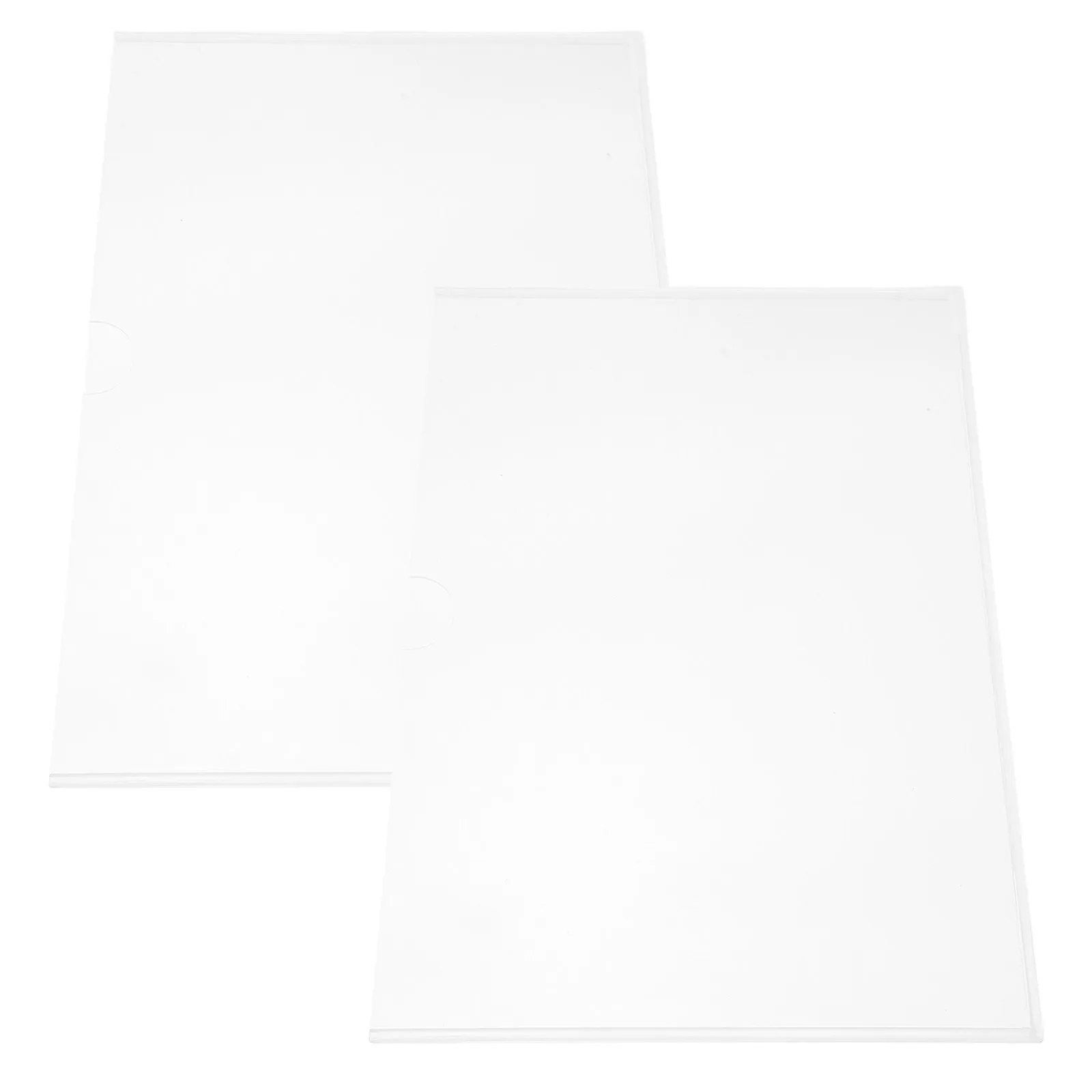 

2 шт. прозрачные акриловые коробки для файлов формата А4, прозрачные держатели для документов, система хранения для офиса, минималистичный дизайн