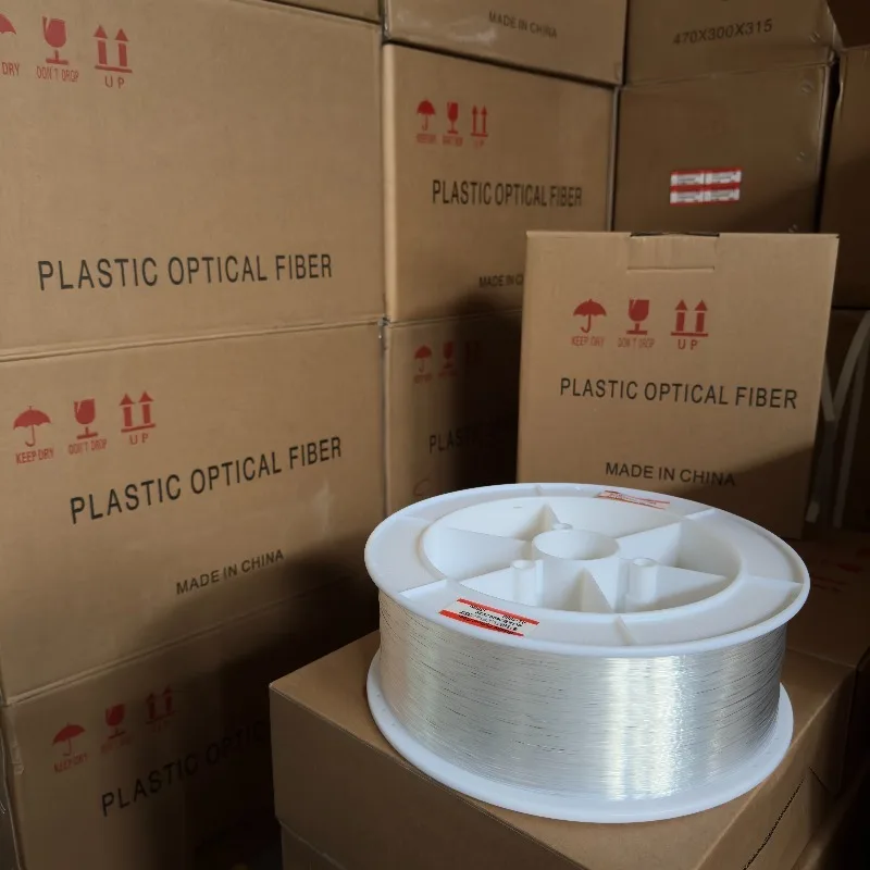 Plastic fiber optic coils for starry ceiling starlight ceiling kits or DIY starlight engineer projects