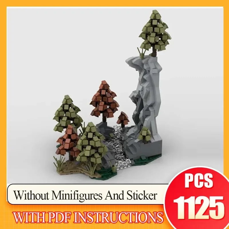 Gifts Christmas Toys DIY Sets Assembly River Rock Landscape Technology Modular Blocks Rings Movie Model Moc Building Bricks