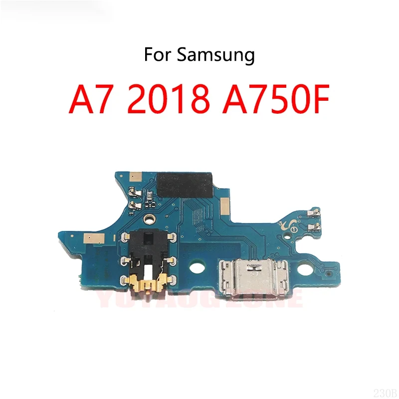 10 pcs/lot for Samsung Galaxy A7 2018 a750f USB charge dock connector port socket jack plug flex cable charging board module