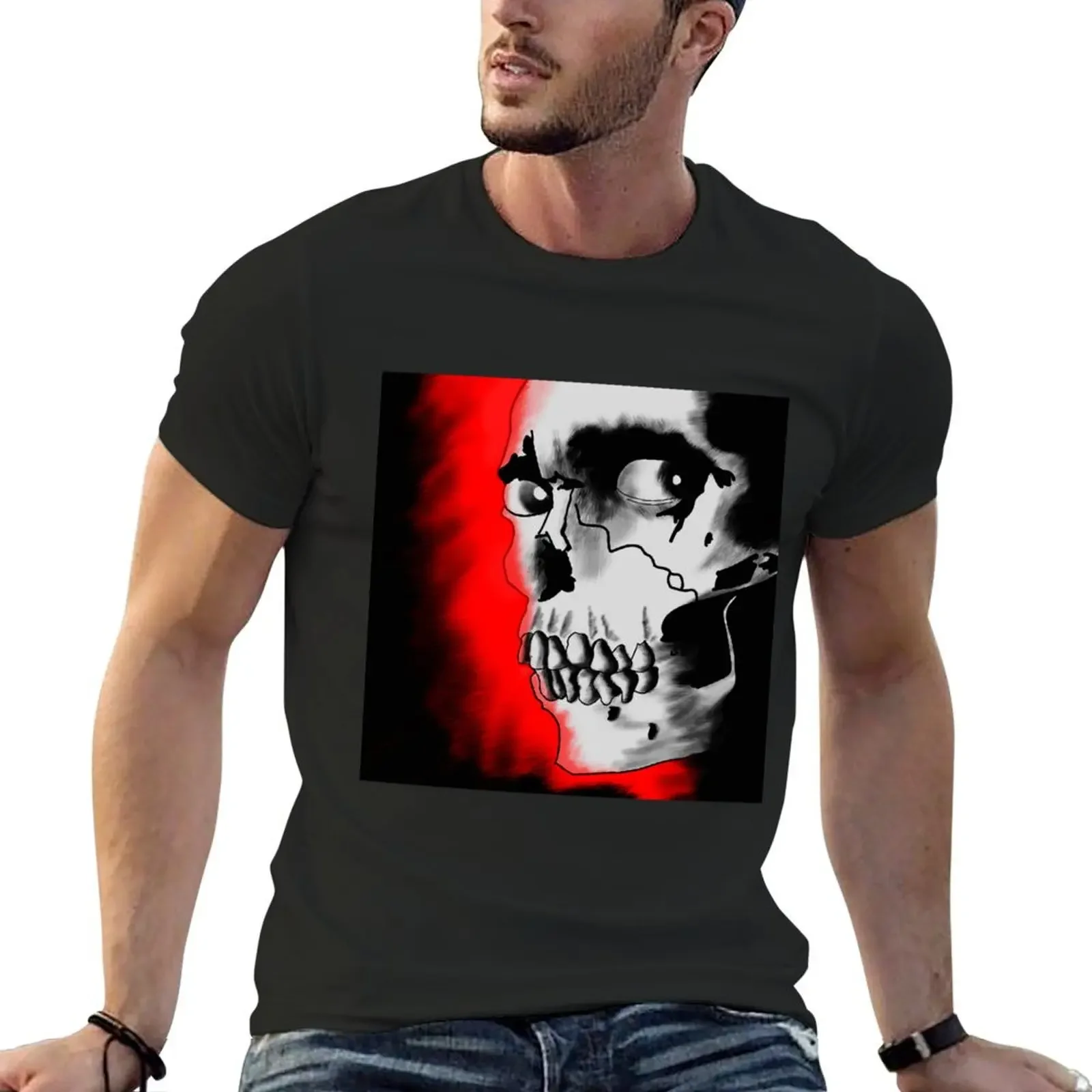 Evil Dead T-Shirt anime tshirt summer tops plain white t shirts men