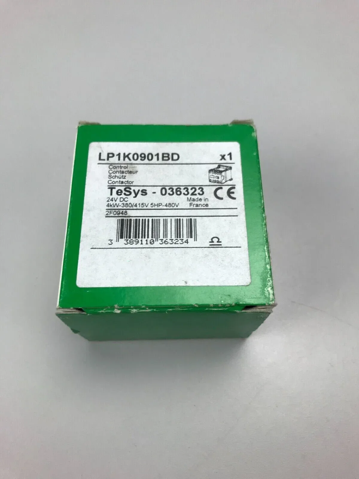 

Оригинальный новый контактор управления на складе LP1K0901BD 24 В 9 А, гарантия один год