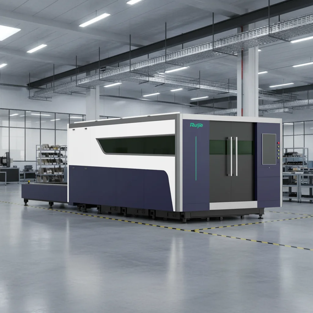 

Ruijie 3015P Protection Design Fiber Laser Cutting Machine High Quality Cutting Stainless Steel Carbon