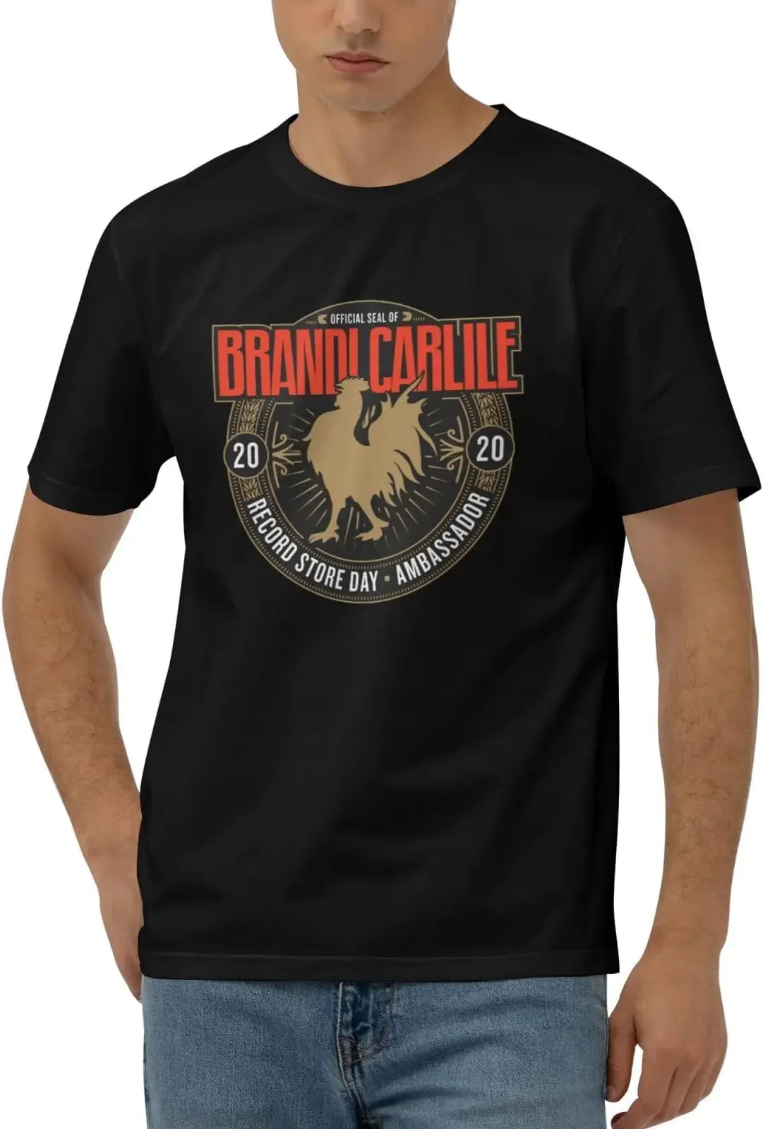 Brandi Music Carlile Shirts for Men Short Sleeve Cotton Tshirts Tees High Quality 100%Cotton Short Sleeve