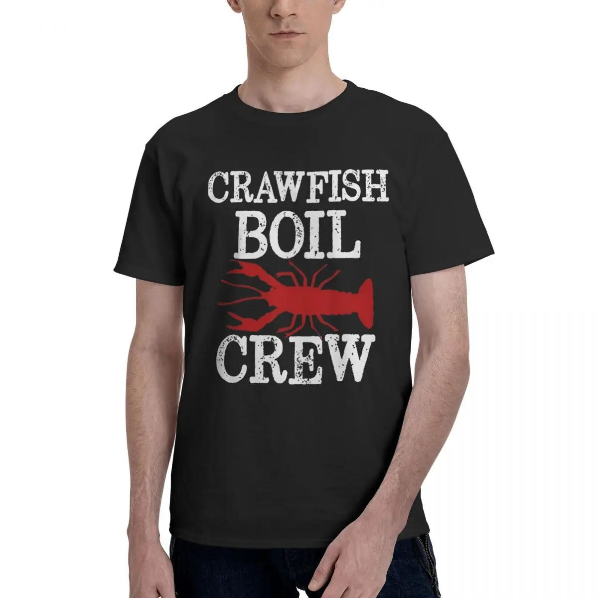 Movement Crawfish Boil Crew Design Top tee Championship premium High quality Leisure USA Size